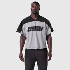 1111. Ion-Mesh™ Crop Jersey - Slate Grey