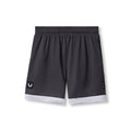 0795. SilverPlus™ Mesh Reversible Short - Raven/White