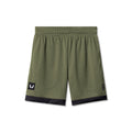 0795. SilverPlus™ Mesh Reversible Short - Olive/Black