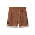 0795. SilverPlus™ Mesh Reversible Short - Rust/Beige
