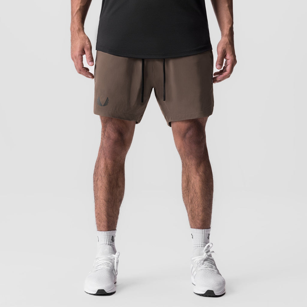 0823. Tetra-Lite® 7" Linerless Short - Deep Taupe "Wings"