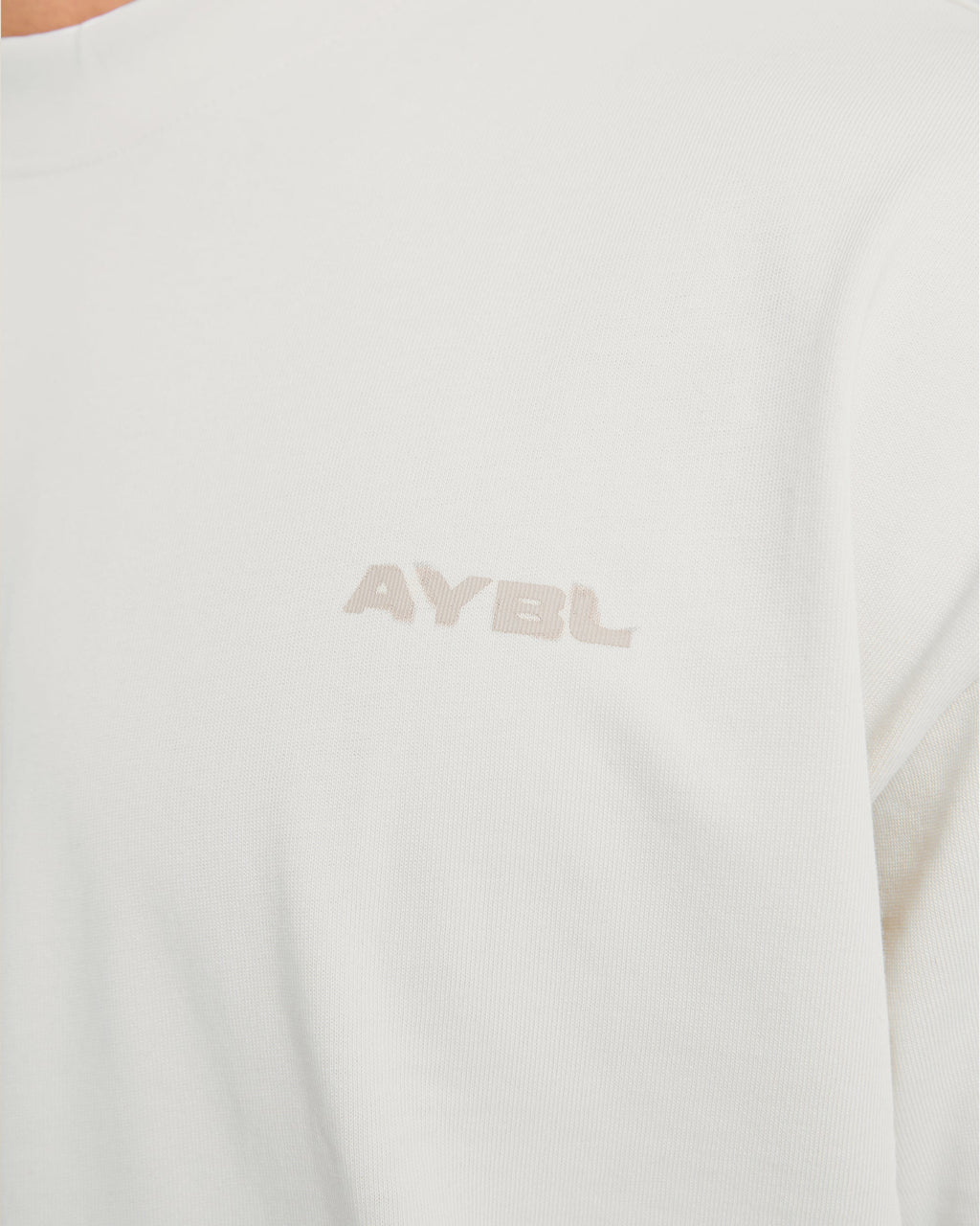Blur Oversized T Shirt - Off White