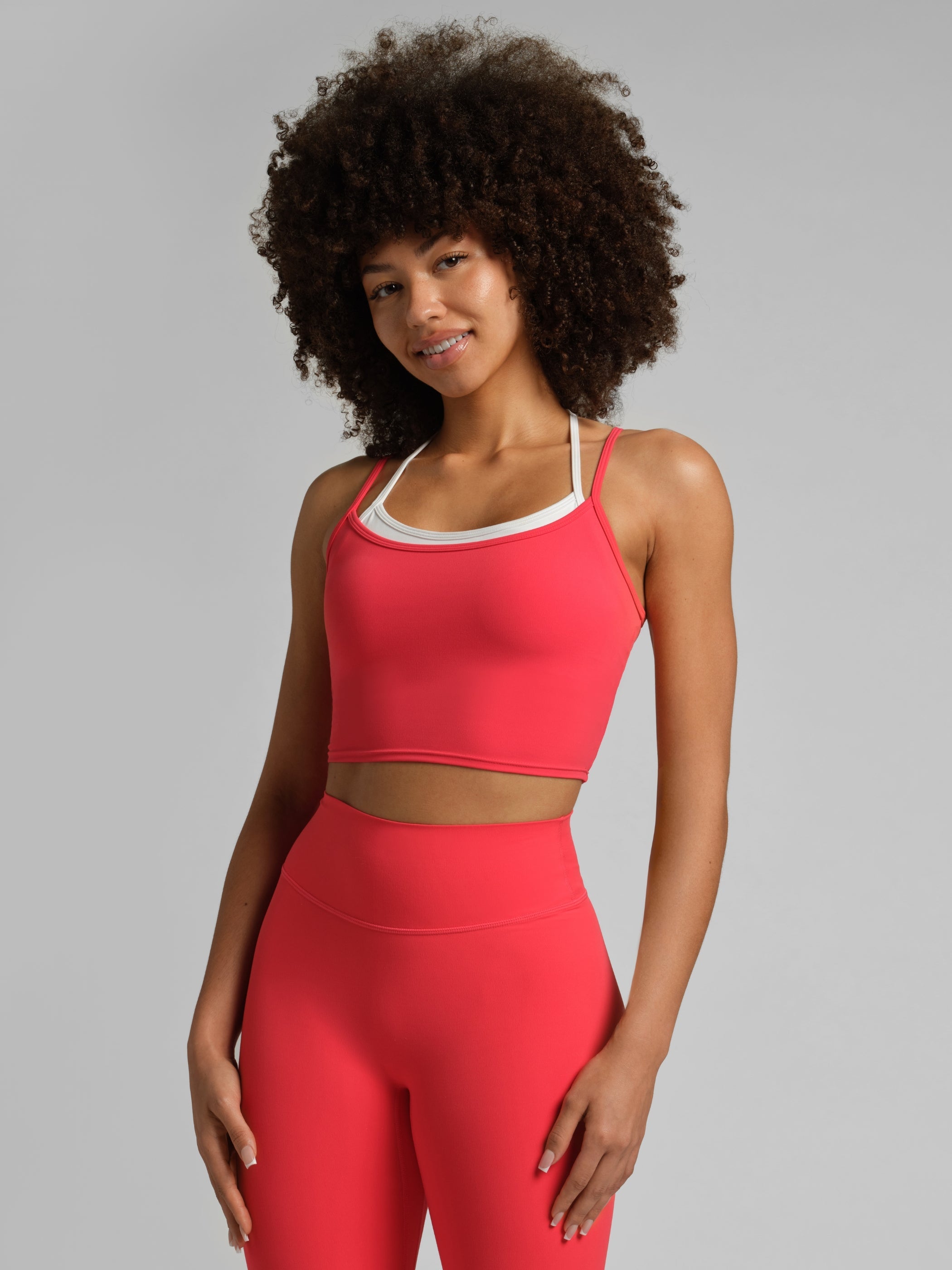 ComfrtCore™ Double Layer Crop Tank
