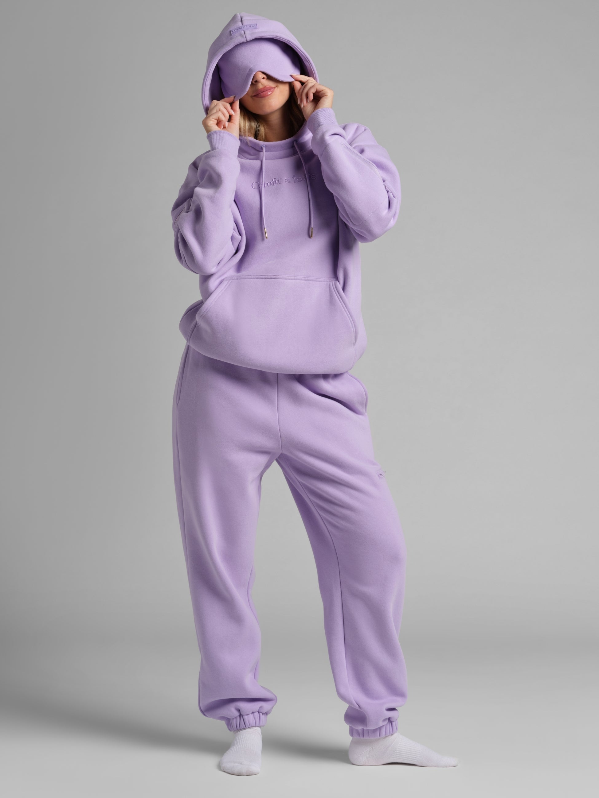 Comfrt x tarte Airplane Mode Travel Sweatpants