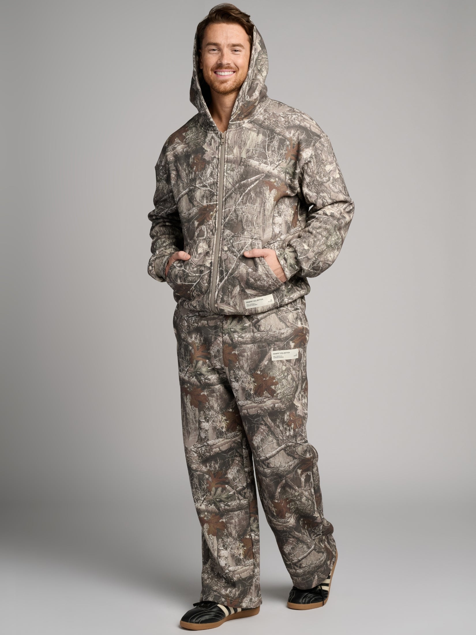 Camo Straight Leg Sweatpants