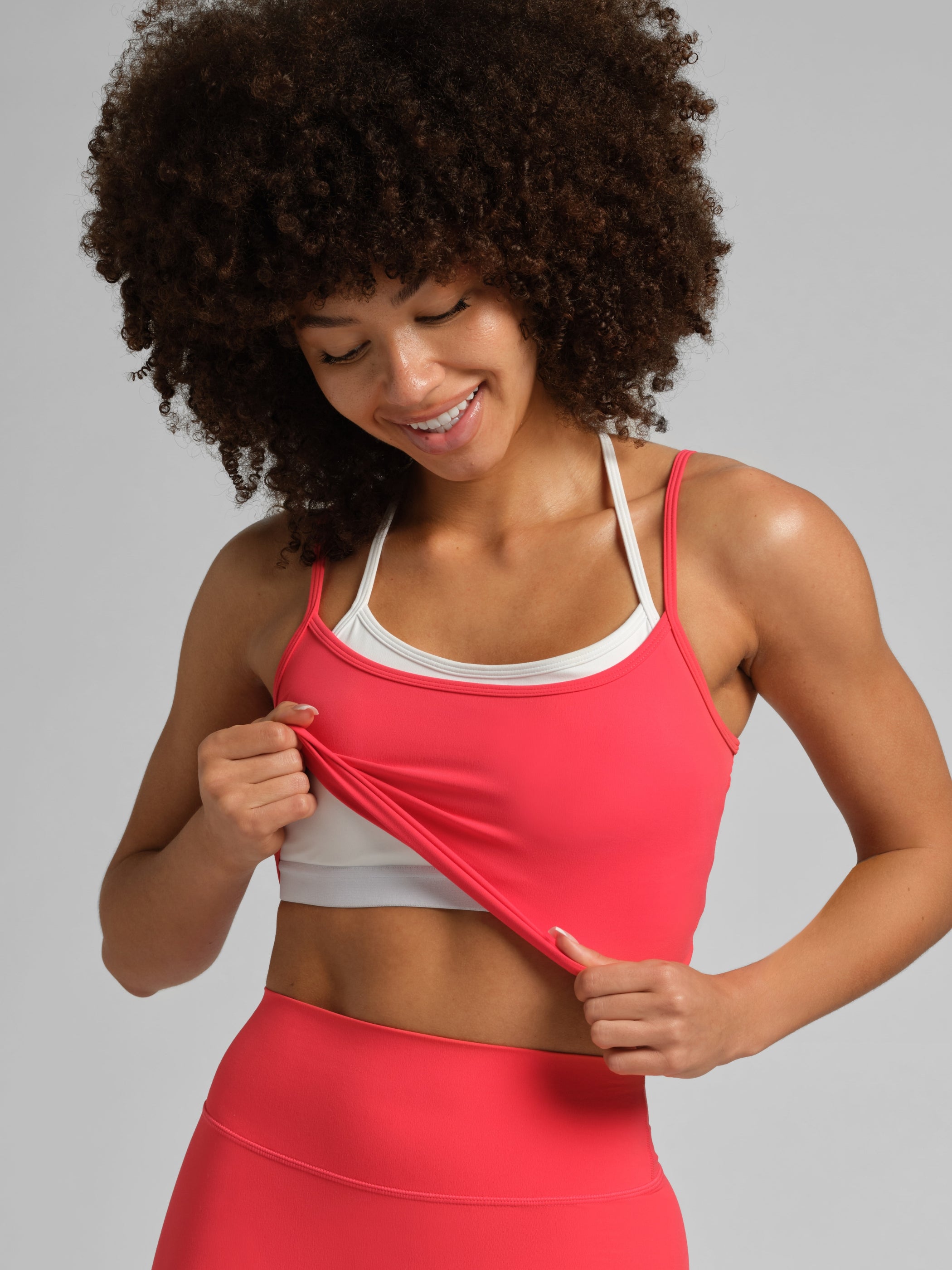 ComfrtCore™ Double Layer Crop Tank