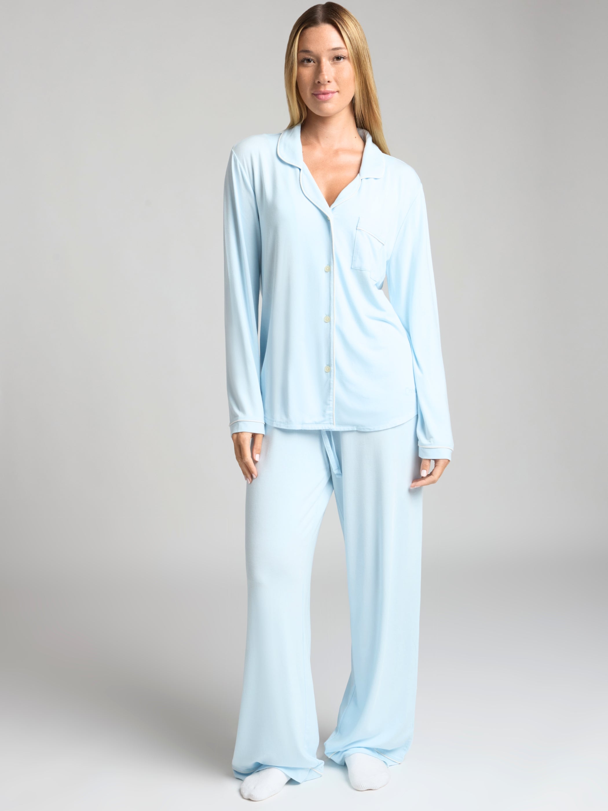 Luna Lounge Long Sleeve Pant PJ Set