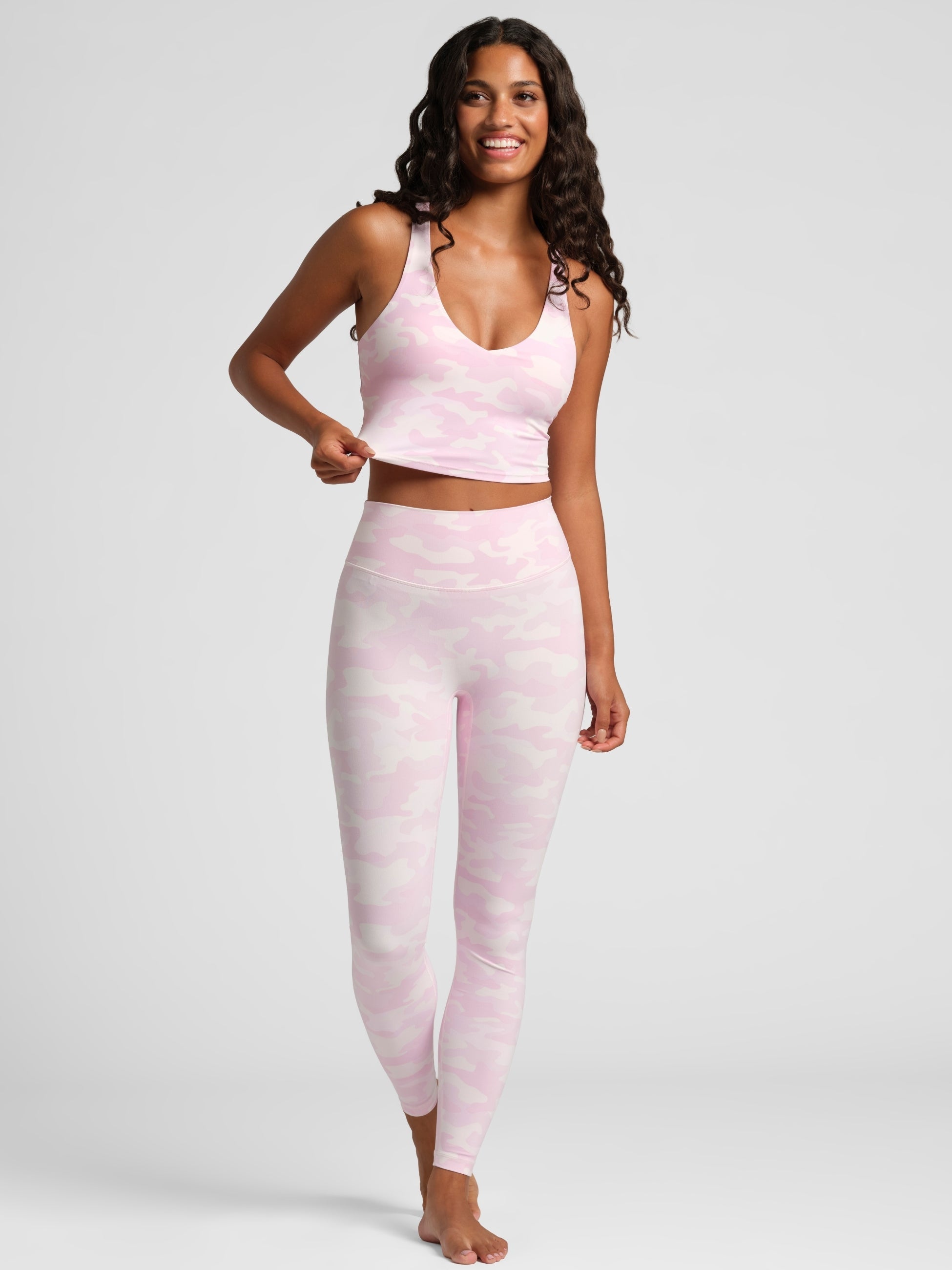ComfrtCore™ V-Neck Crop Tank