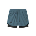 0865. Tetra-Lite® 5" Liner Short - Storm "Wings"/Black