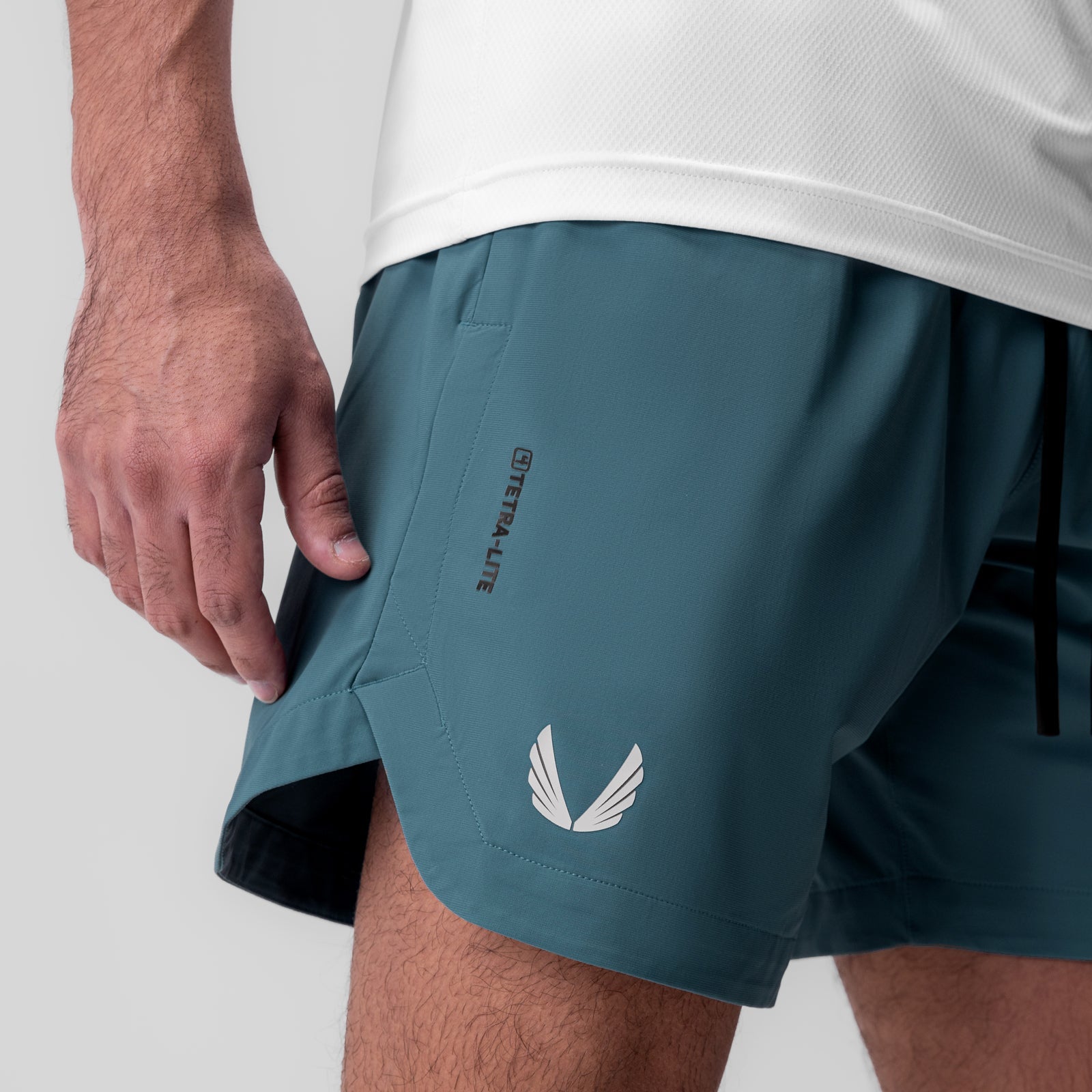 0823. Tetra-Lite® 7" Linerless Short - Storm "Wings"