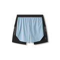 0953. Aerotex™ Hybrid Liner Short - Light Sky/Black