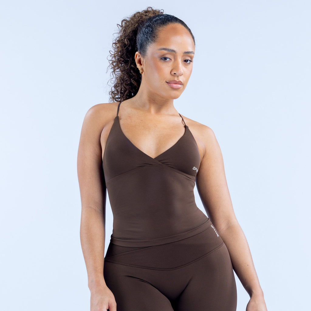 Vision Twist Front Longline Top